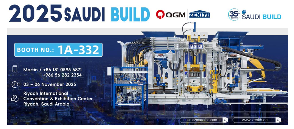 Avançando no desenvolvimento de materiais de construção verdes no Oriente Médio com equipamentos inteligentes para fabricação de tijolos