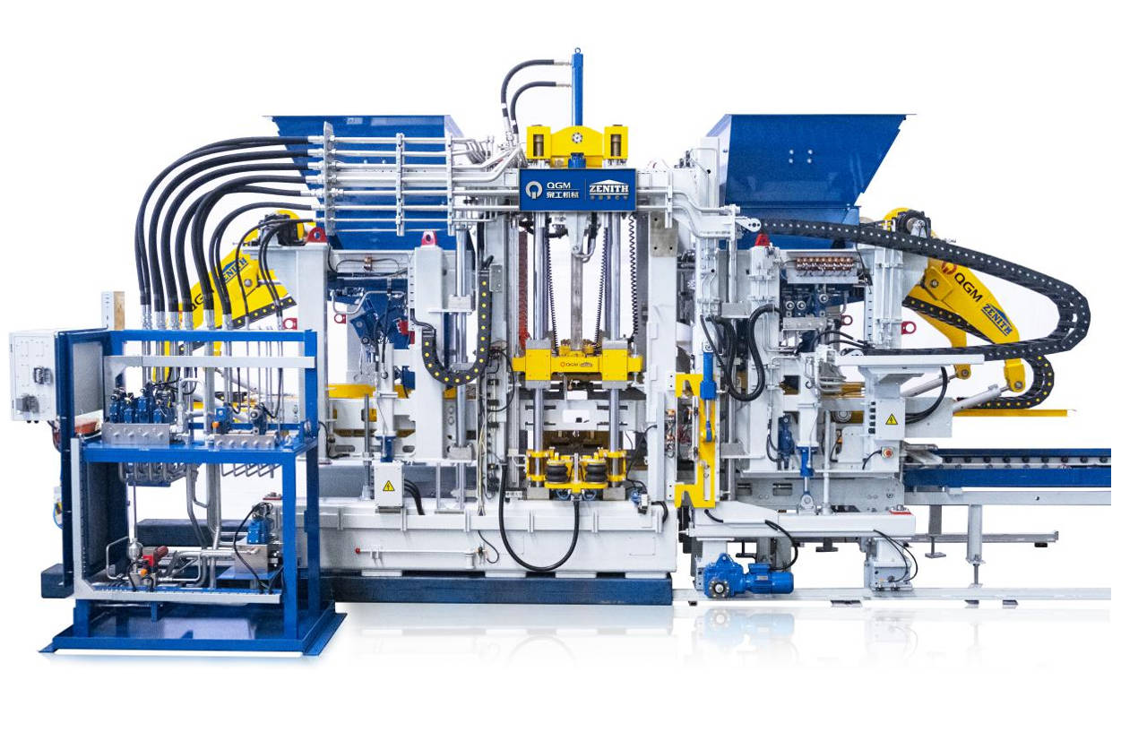 Combinando a engenharia de precisão alemã com a engenhosidade chinesa, a máquina de fabricação de tijolos Quangong ZN1000-2 foi construída para uma produção de alta qualidade.