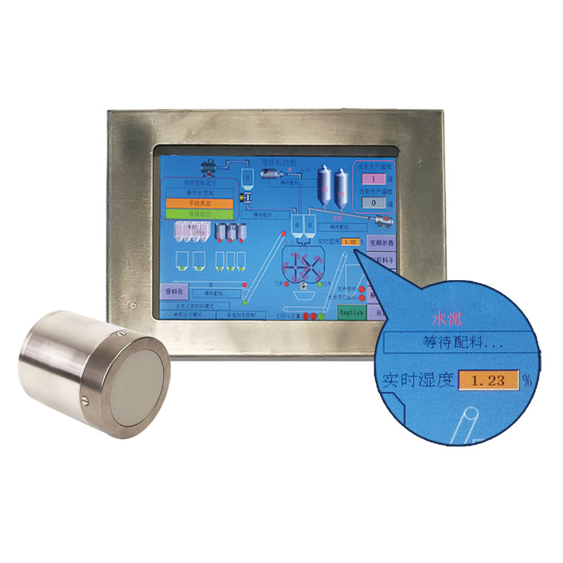 Sensor de umidade para máquina de bloco